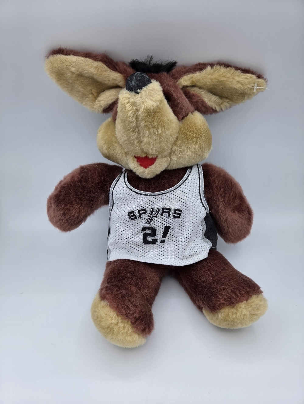 NBA San Antonio Spurs "The Coyote" #2! Mascot Plush Stuffed Animal 13" Curto Toy